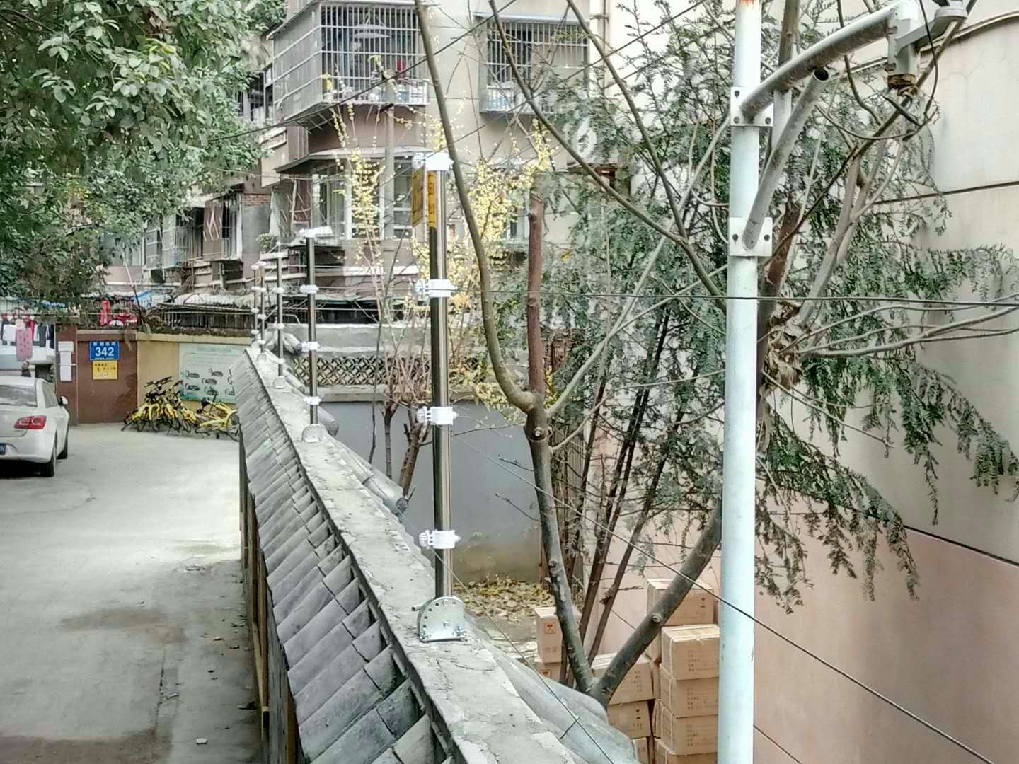 东光社区78号院电子围栏系统案例