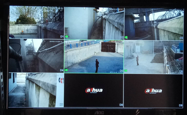 中国铁建14局 某泵站7画面监控效果图